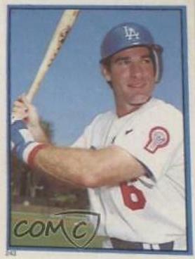 Steve Garvey #243 Baseball Cards 1983 O Pee Chee Stickers