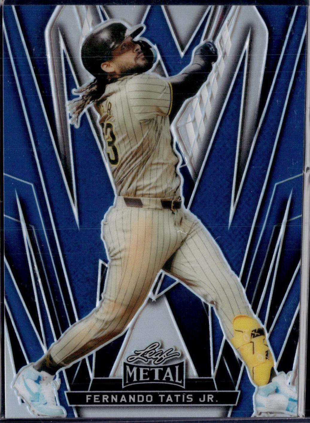 Fernando Tatis Jr. [Blue Prismatic] #22 Prices | 2024 Leaf Metal ...