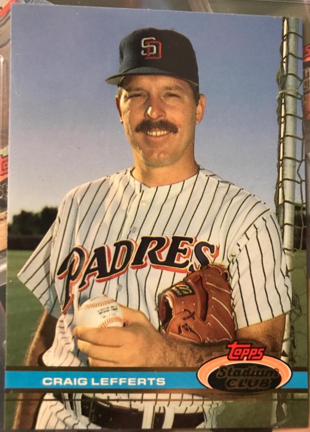 Craig Lefferts #533 Baseball Cards 1991 Stadium Club