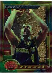 Chris Webber #212 Basketball Cards 1993 Finest Prices