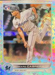 Edward Cabrera #88 Baseball Cards 2022 Topps Chrome Logofractor Prices