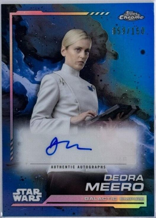 Denise Gough as Dedra Meero #AU-DG Star Wars 2024 Topps Chrome Autograph