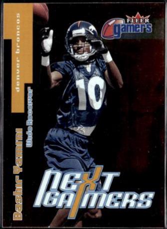 Bashir Yamini #125 Football Cards 2000 Fleer Gamers