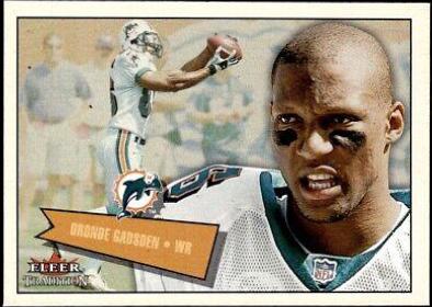 Oronde Gadsden #15 Football Cards 2001 Fleer