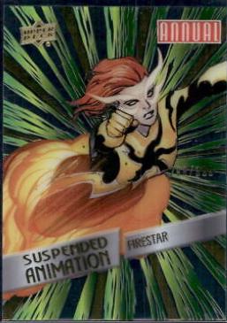 Firestar #24 Marvel 2023 Upper Deck Annual Suspended Animation