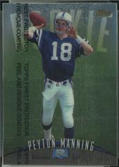 1998 Peyton Manning Topps Finest w/ coating #121 2024 Rookie RC HOF