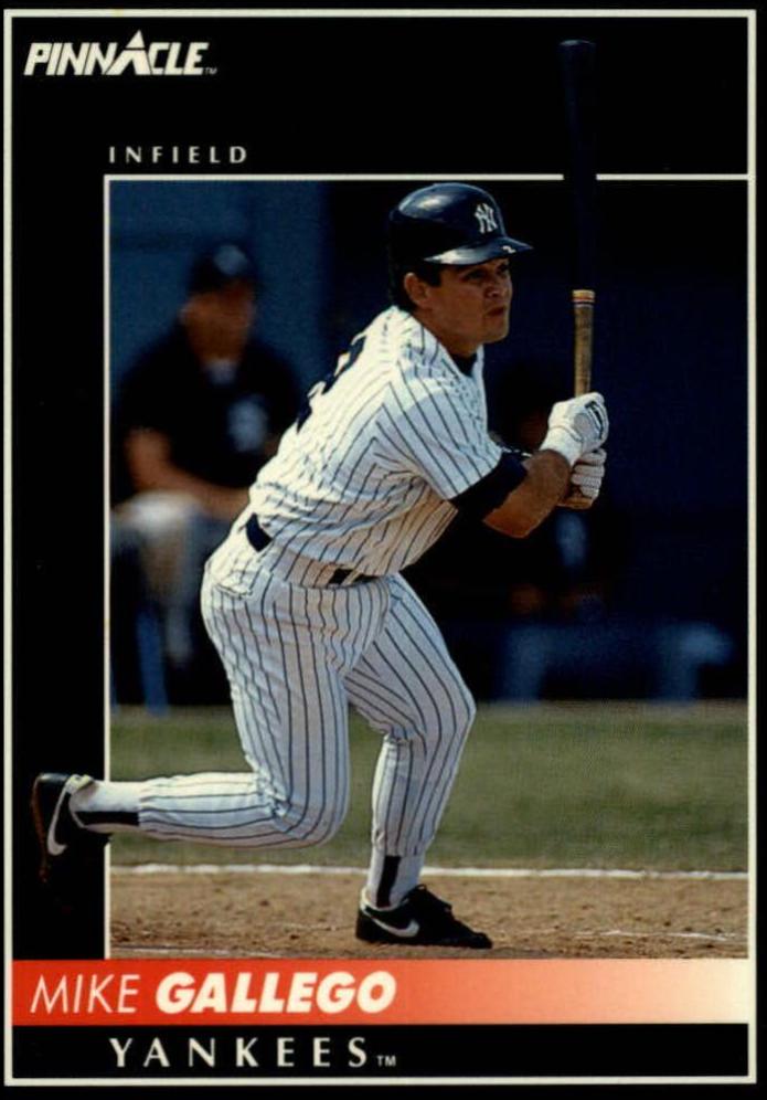 Mike Gallego 387 Prices 1992 Pinnacle Baseball Cards