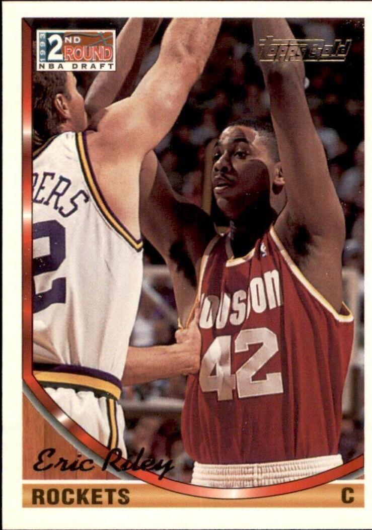 Eric Riley #310 Prices [Rookie] | 1993 Topps Gold | Basketball Cards