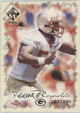 Jamal Reynolds #129 Football Cards 2001 Pacific Private Stock