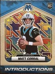 Matt Corral #I-4 Football Cards 2022 Panini Mosaic Introductions Prices