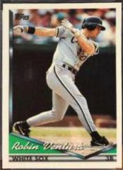 Robin Ventura #90 Baseball Cards 1994 Topps Bilingual Prices