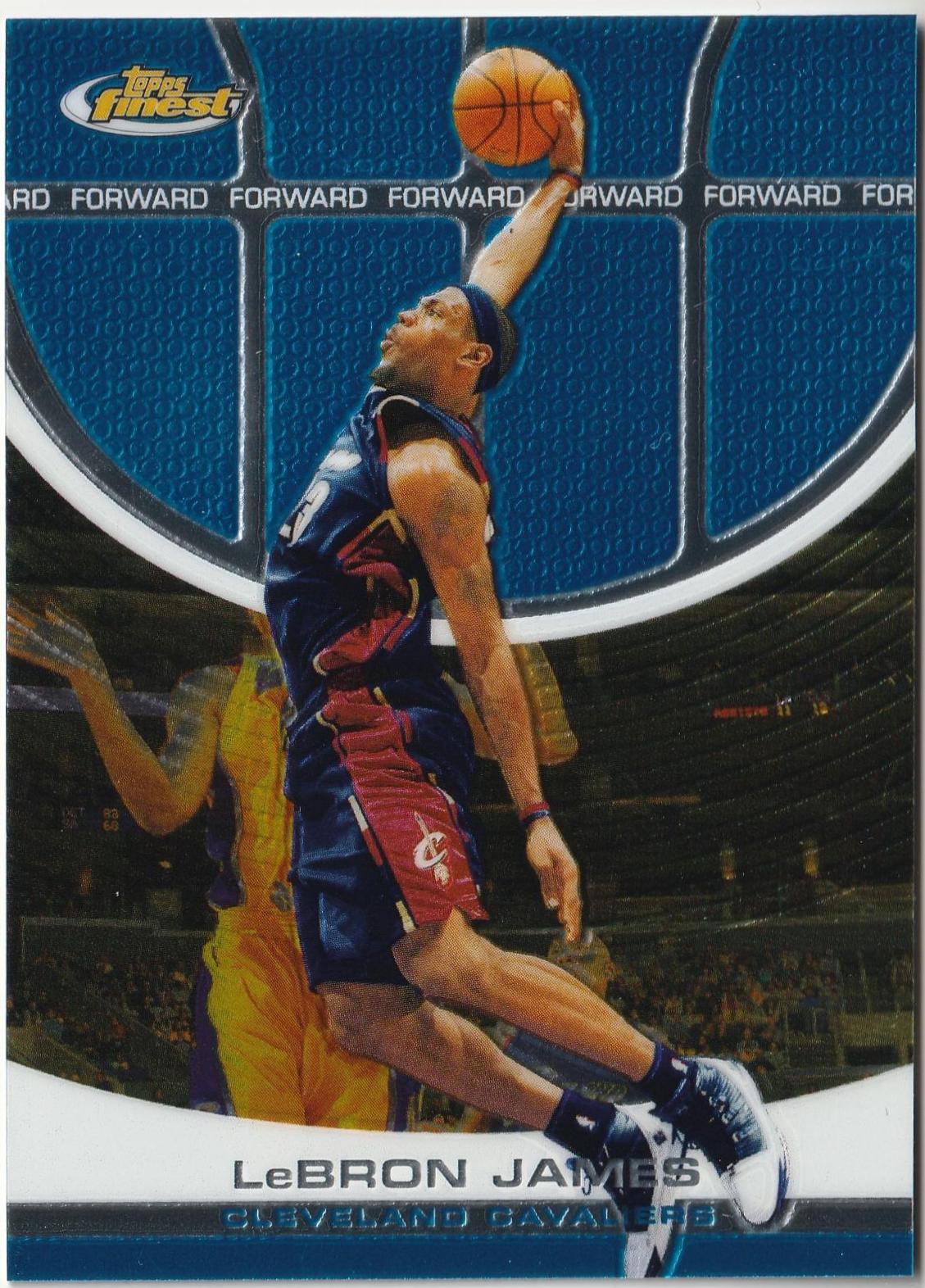 激レア Topps Finest Lebron James RC ルーキー貴重