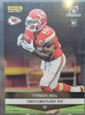 Tyreek Hill #566 Football Cards 2016 Panini Instant NFL