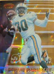 Bernie Parmalee [Atomic Refractor] #73 Football Cards 1996 Bowman's Best Prices