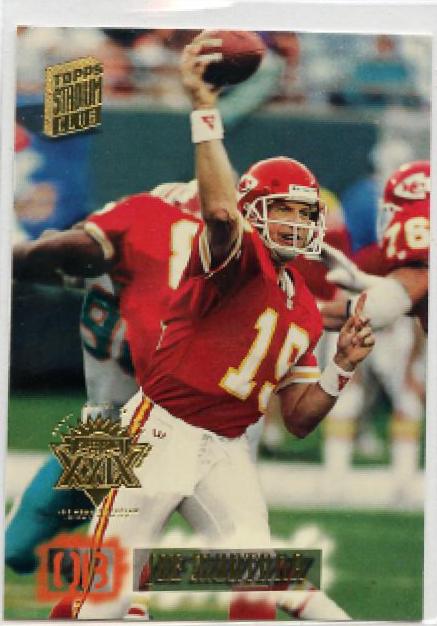 Joe Montana [Super Bowl XXIX] #160 Football Cards 1994 Stadium Club