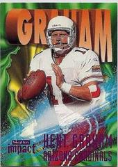 Kent Graham [Rave] #126 Football Cards 1997 Skybox Impact Prices