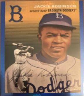 Jackie Robinson [Blue Prism Refractor] #426 Prices 2023 Topps Chrome