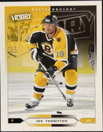 Joe Thornton #19 Hockey Cards 2005 Upper Deck Victory