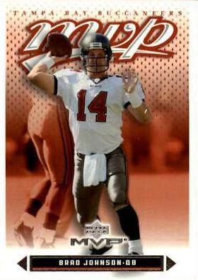 Brad Johnson #1 Football Cards 2003 Upper Deck MVP