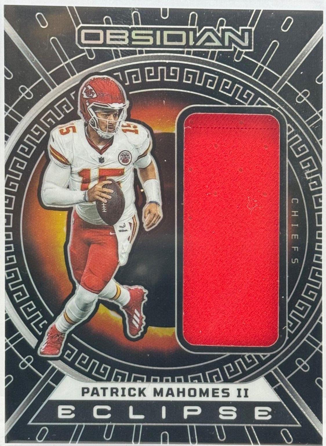 Patrick Mahomes II psa panini obsidian Patch (pop 2024 2)$$$$$