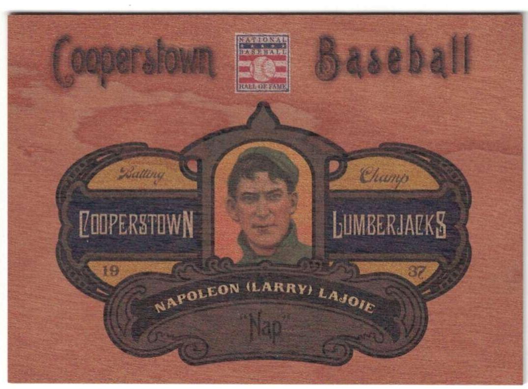 Nap Lajoie #21 Baseball Cards 2013 Panini Cooperstown Lumberjacks