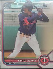 Carlos Aguiar #BCP-1 Baseball Cards 2022 Bowman Chrome Prospects Prices