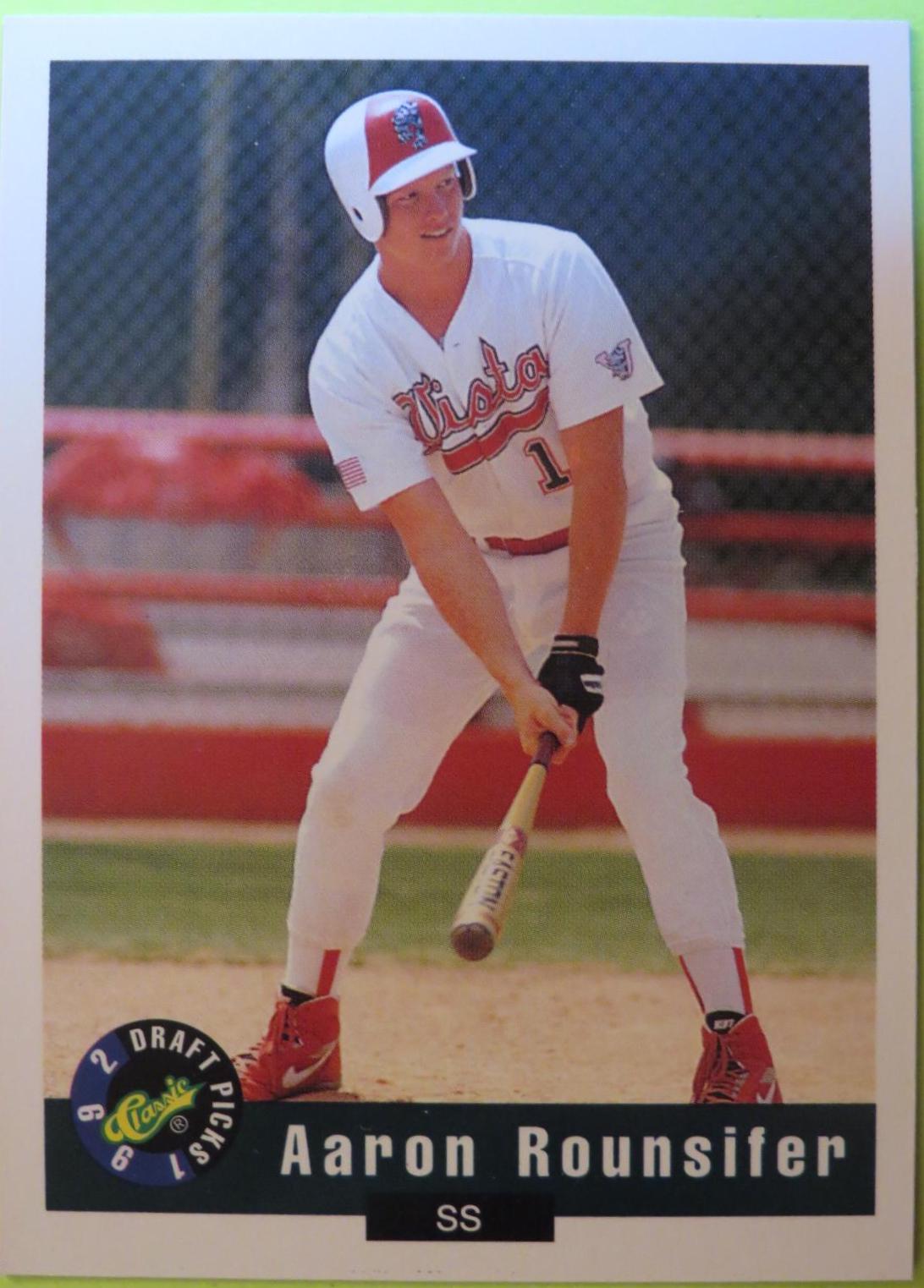 Aaron Rounsifer #99 Baseball Cards 1992 Classic Draft Picks