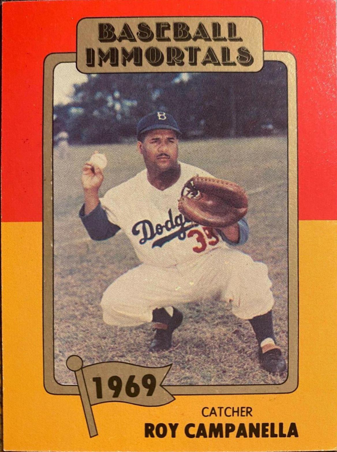 Roy Campanella #111 Baseball Cards 1980 Baseball Immortals