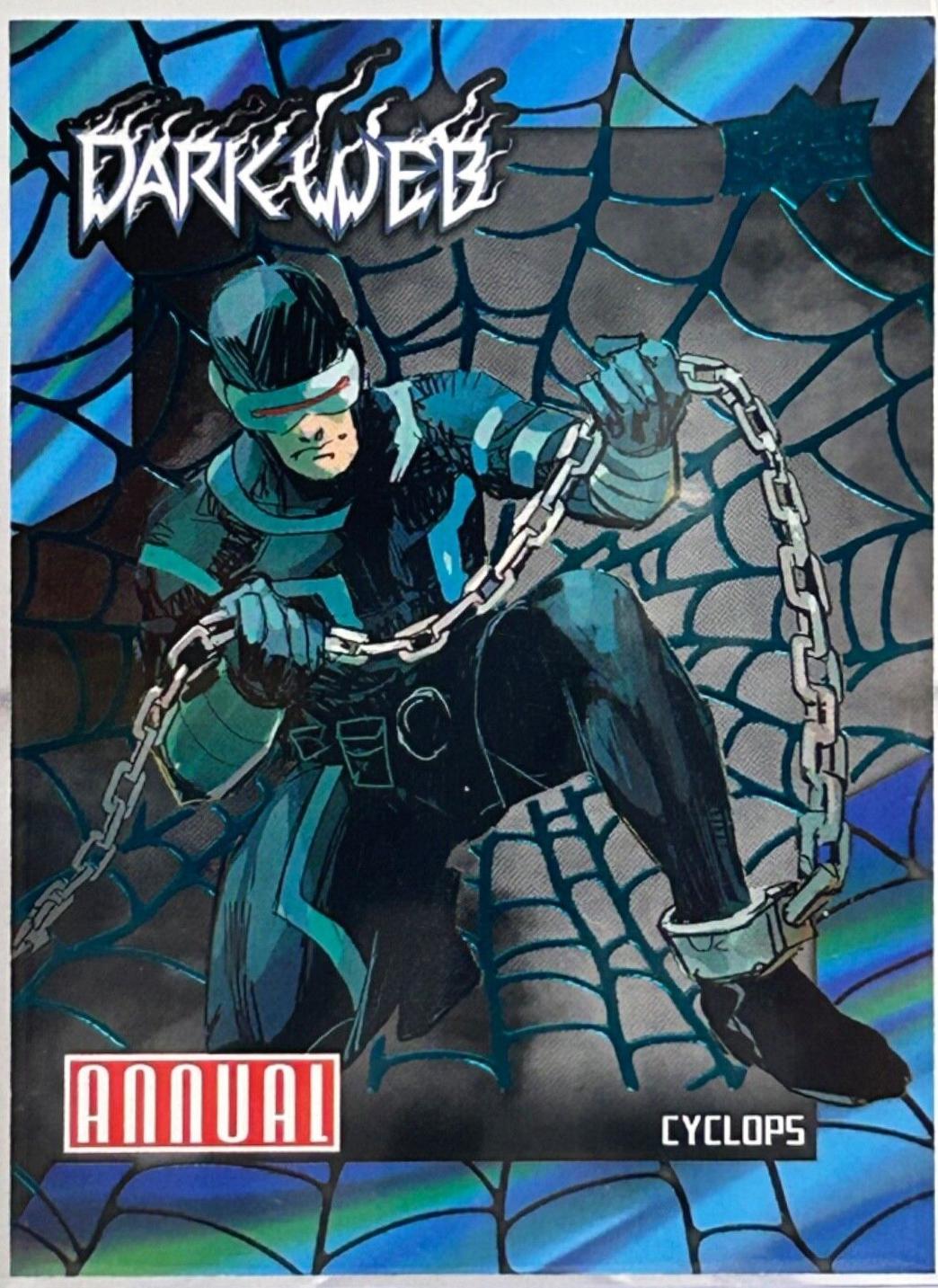 Cyclops [Turquoise] #DW-7 Marvel 2023 Upper Deck Annual Dark Web