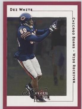 Dez White [Star Ruby] #2SR Football Cards 2001 Fleer Premium