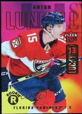 Anton Lundell #252 Hockey Cards 2021 Ultra