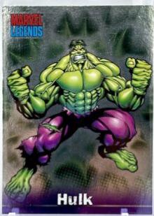 Hulk [Foil] #8 Marvel 2001 Topps Legends