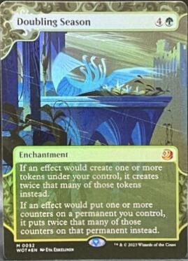 Doubling Season [Foil] #52 Magic Wilds of Eldraine Enchanting Tales