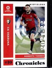 Roberto Torres [Blue] #5 Soccer Cards 2021 Panini Chronicles La Liga Prices