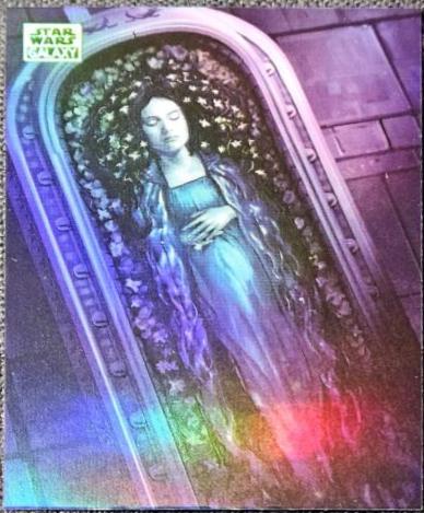 Padme Amidala's Funeral #AN-15 Star Wars 2024 Topps Chrome Galaxy Art of Naboo