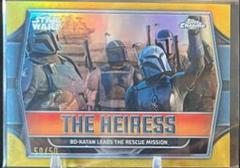 Bo-Katan Leads the Rescue Mission [Gold Refractor] #TH-3 Star Wars 2024 Topps Chrome The Heiress Prices