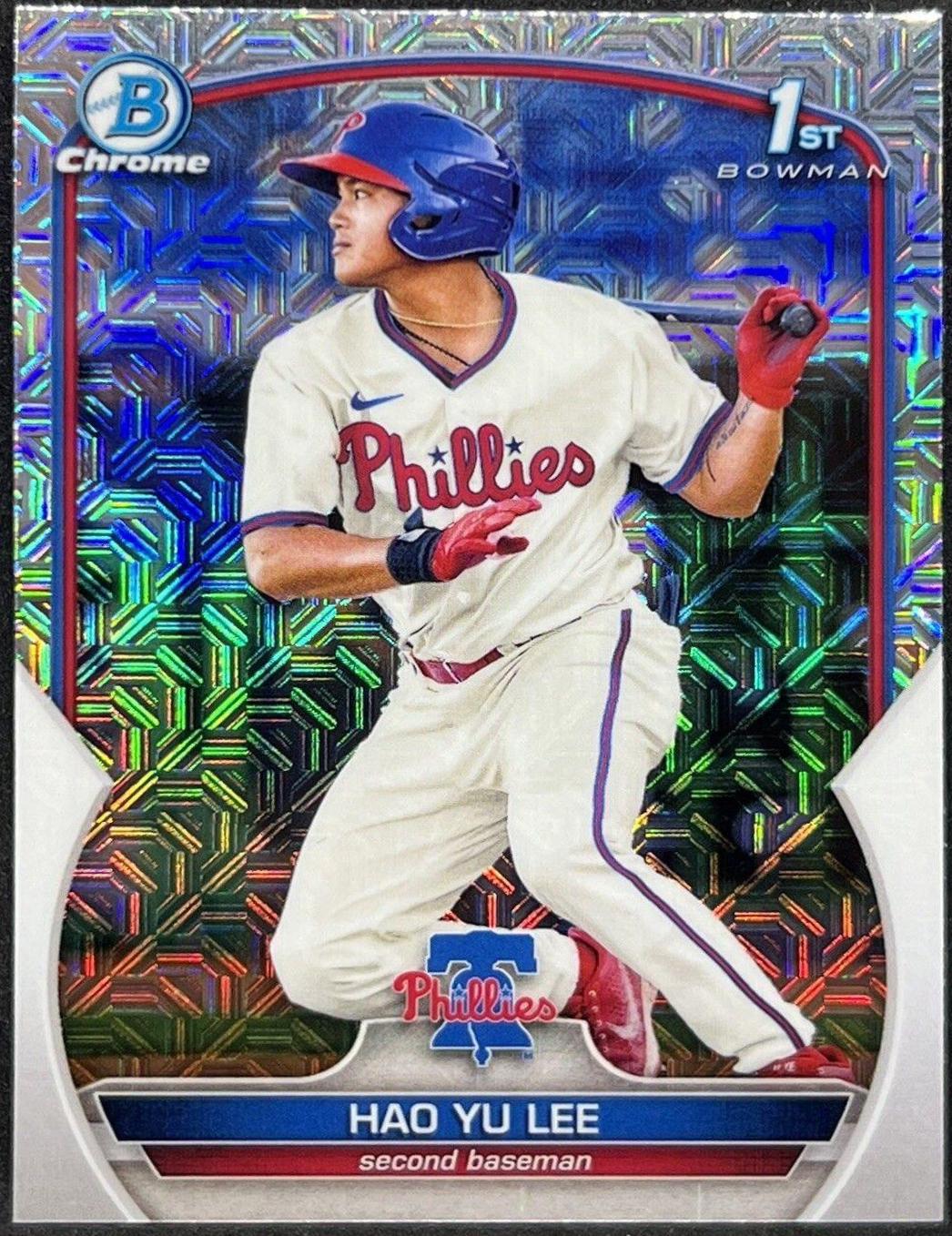 Hao Yu Lee [Mega Box Mojo Refractor] #BCP-52 Prices | 2023 Bowman ...