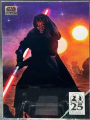 Sinister Shadow #AM-10 Star Wars 2024 Topps Chrome Galaxy Art of Darth Maul Prices