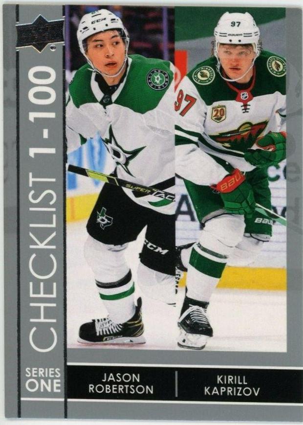 Jason Robertson Kirill Kaprizov Prices Upper Deck Hockey