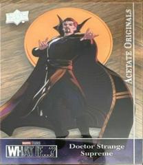 Doctor Strange Supreme #A3 Marvel 2023 Upper Deck What If Acetate Originals Prices