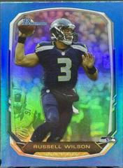 Russell Wilson [Blue] #25 Football Cards 2013 Bowman Prices