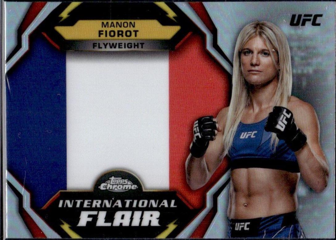 Manon Fiorot [Refractor] #IFL-10 Ufc Cards 2024 Topps Chrome UFC International Flair