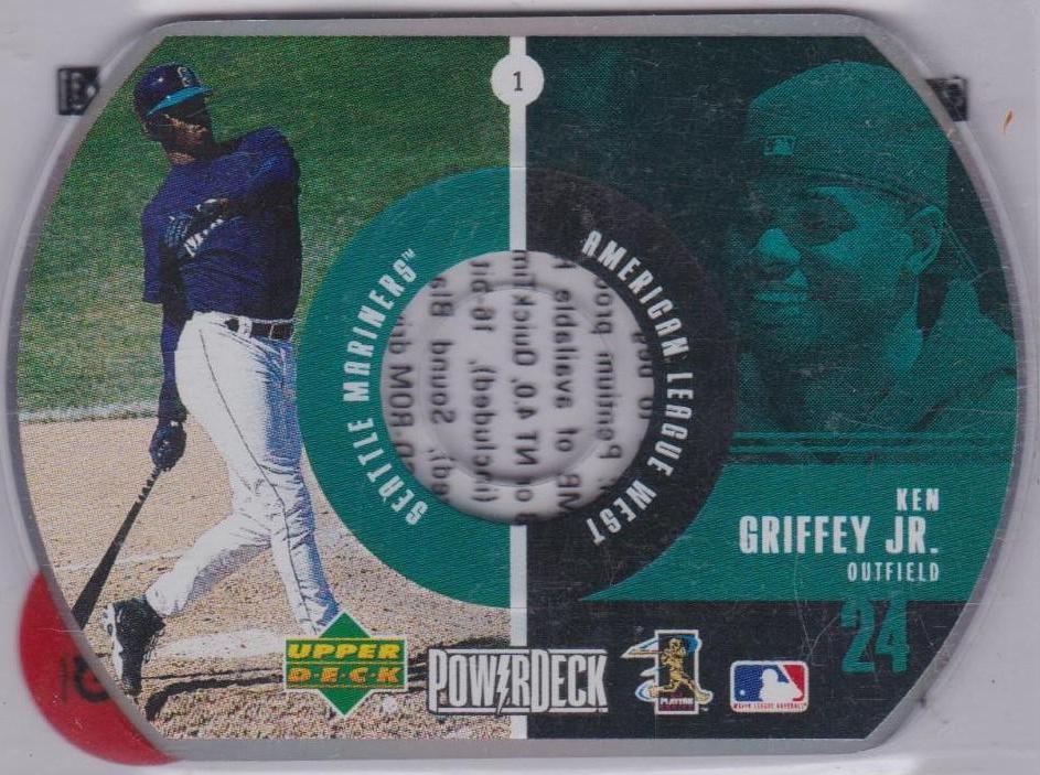 1999 UPPER DECK UD KEN しゃくり GRIFFEY,JR. ケン・グリフィーJR Stマリナーズ