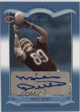 Mike Ditka [Significant Signatures] #138 Football Cards 2003 Panini Donruss Classics