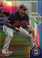 Luis Arraez [Blue Foil] #11 Baseball Cards 2020 Topps Opening Day Prices