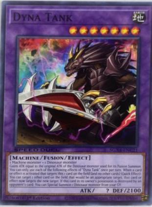 Dyna Tank SGX4-ENC21 YuGiOh Speed Duel GX: Midterm Destruction