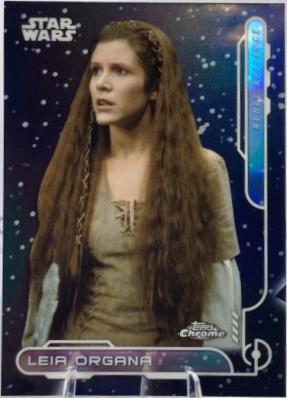 Leia Organa [Rebel Alliance] #RA-1 Star Wars 2024 Topps Chrome Galactic Civil War