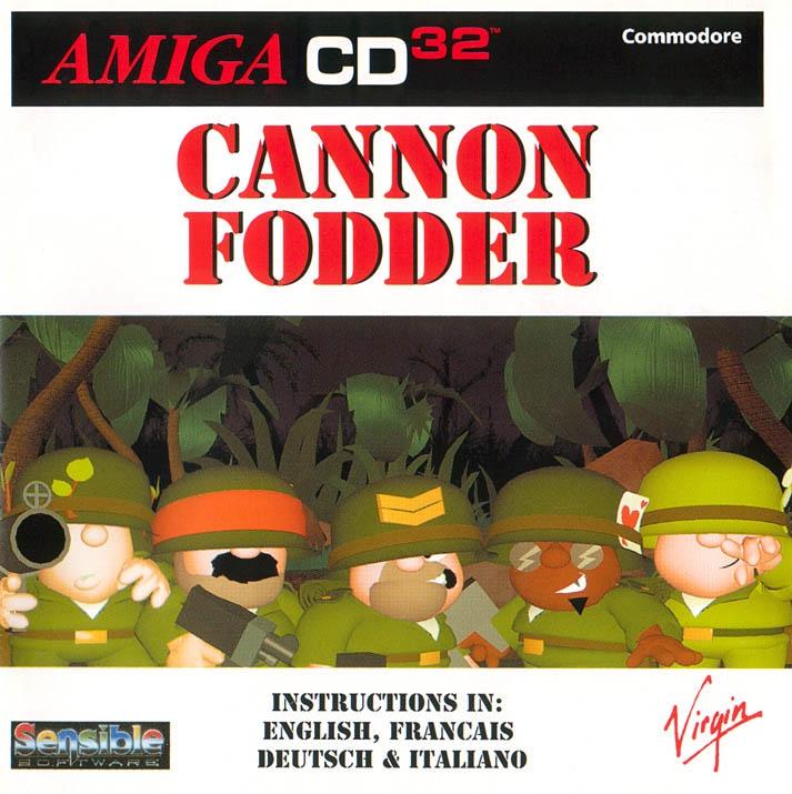 Cannon Fodder PAL Amiga CD32