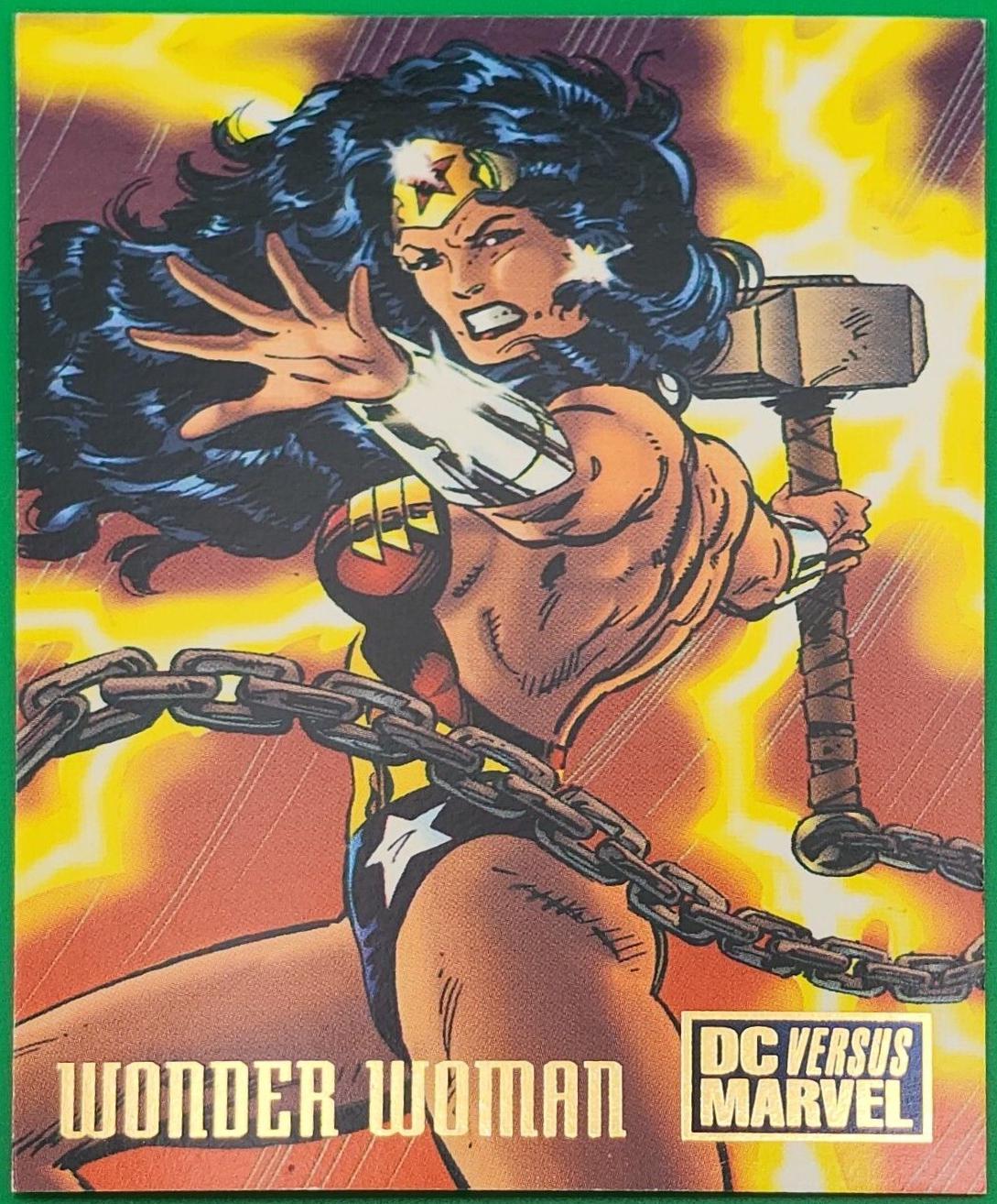 Wonder Woman #27 1995 Fleer DC vs Marvel