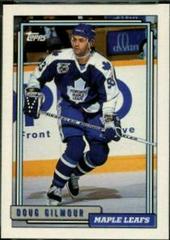 Doug Gilmour #122 Hockey Cards 1992 Topps Prices